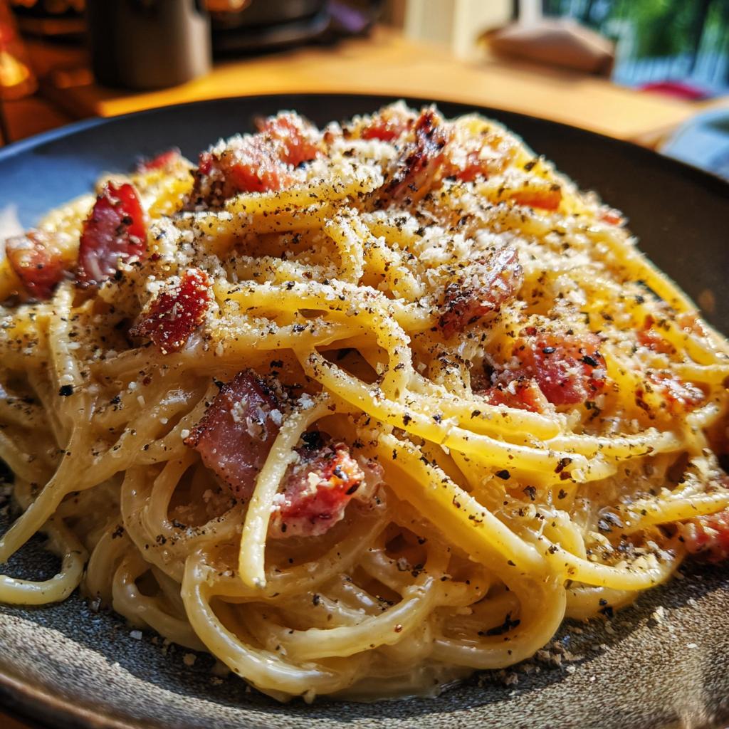 carbonara recipe - detail 1