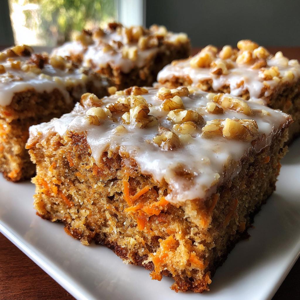carrot cake bars