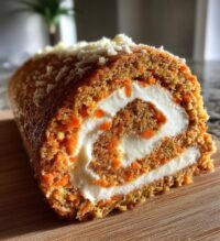 carrot cake roll
