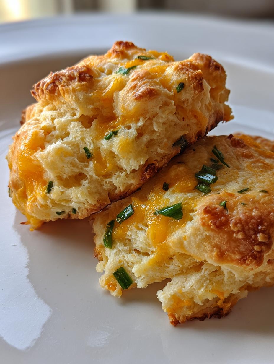 cheddar chive biscuits - detail 1