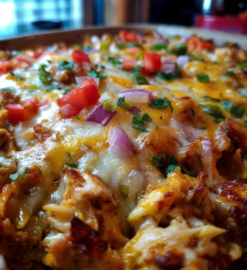 cheesy bbq chicken bake