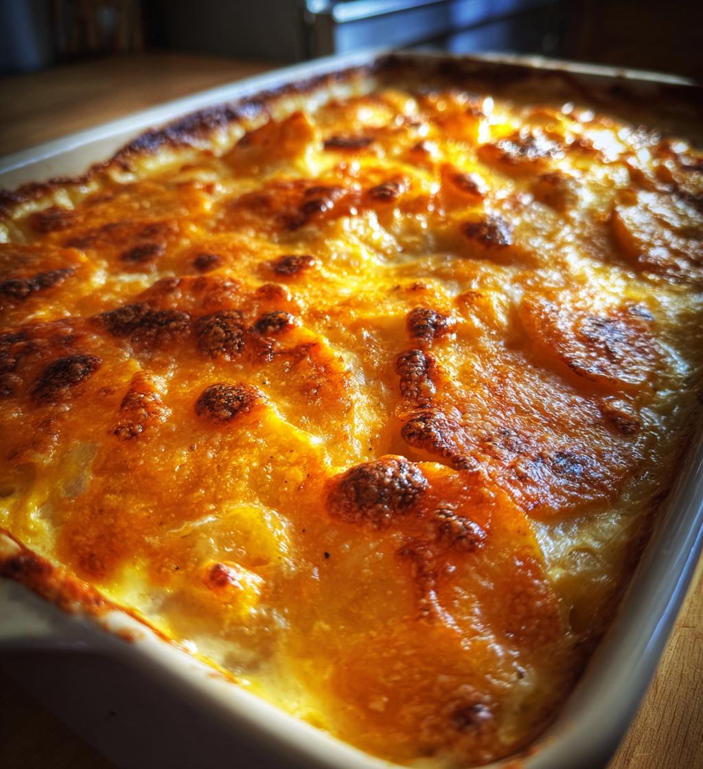 cheesy scalloped potatoes recipe