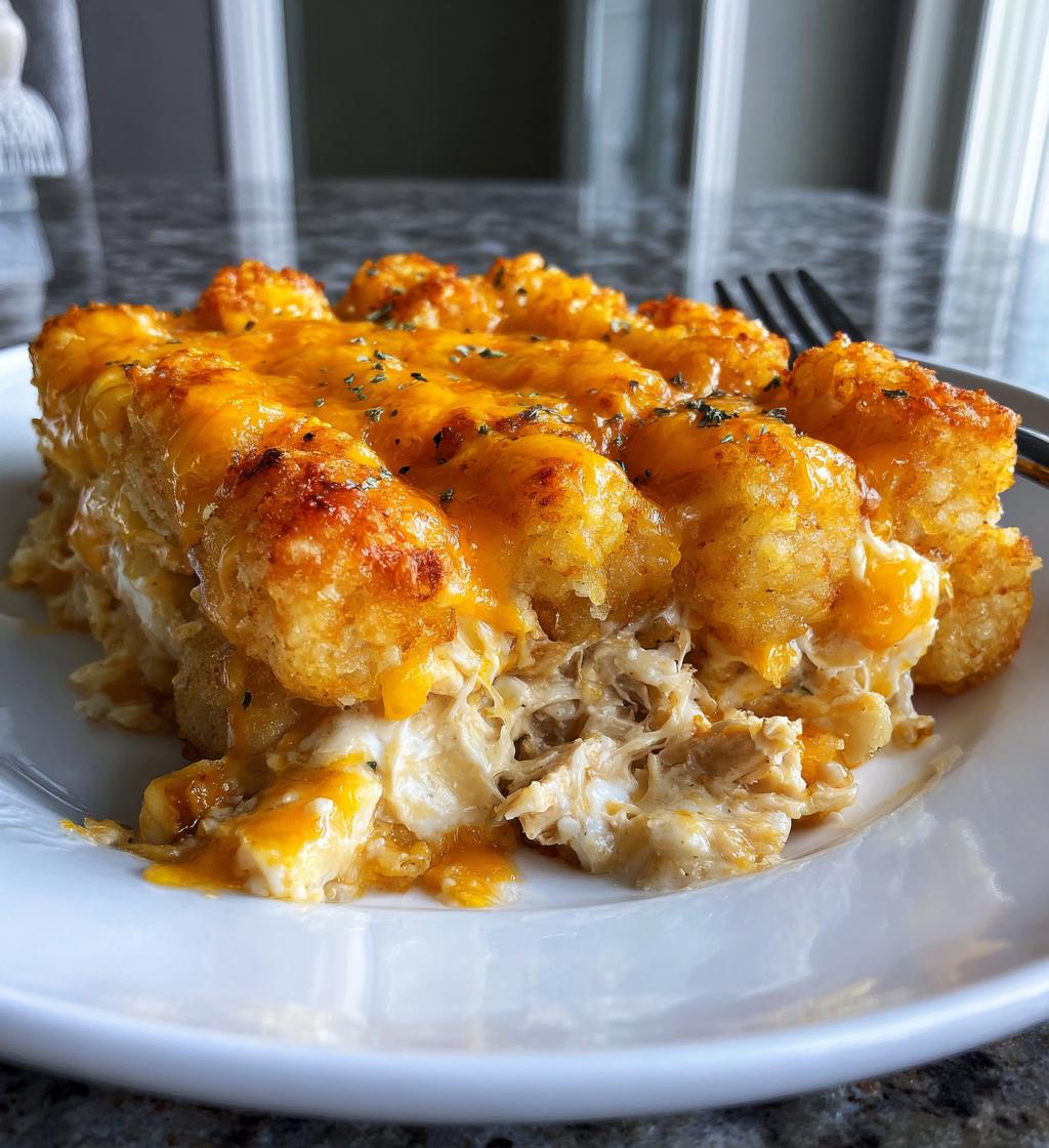 cheesy tot casserole