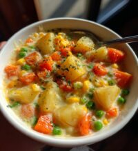 cheesy vegetable soup