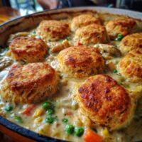 chicken and biscuit casserole