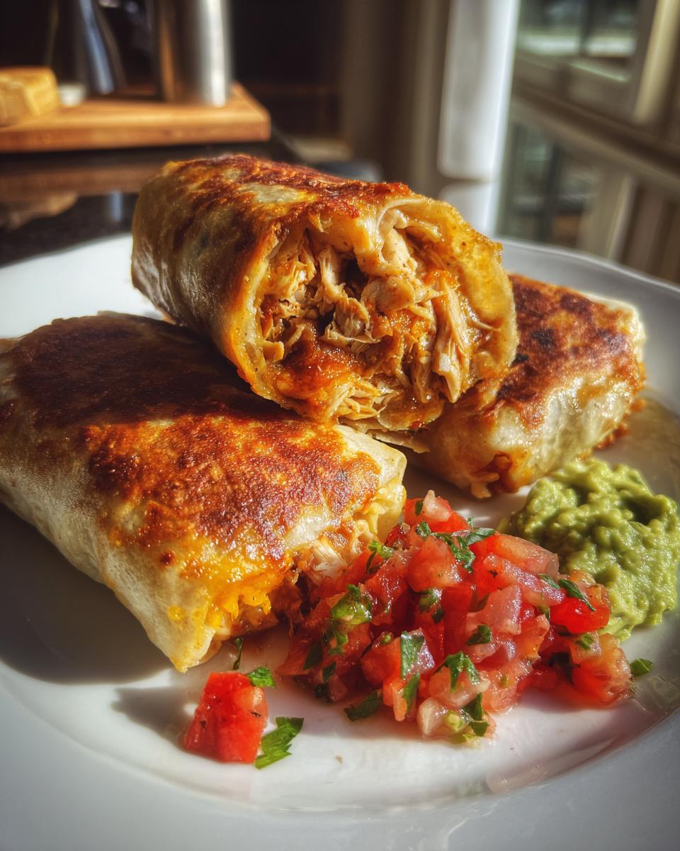 chicken chimichangas
