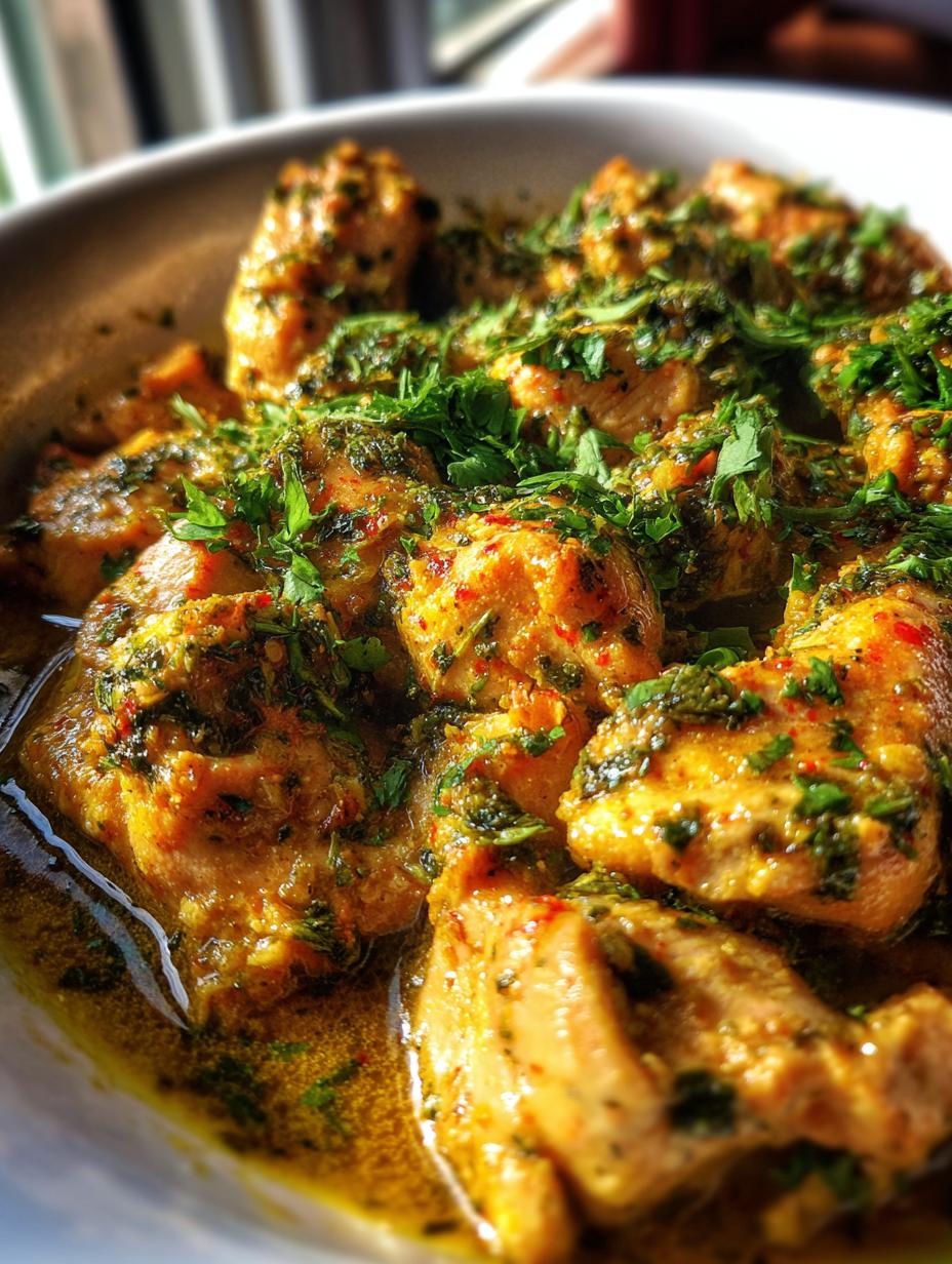chicken curry - detail 1