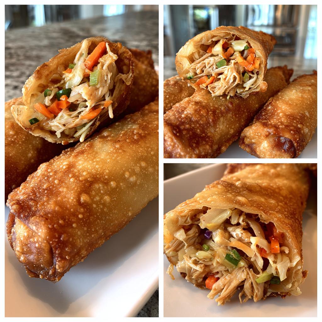 chicken egg rolls - detail 1