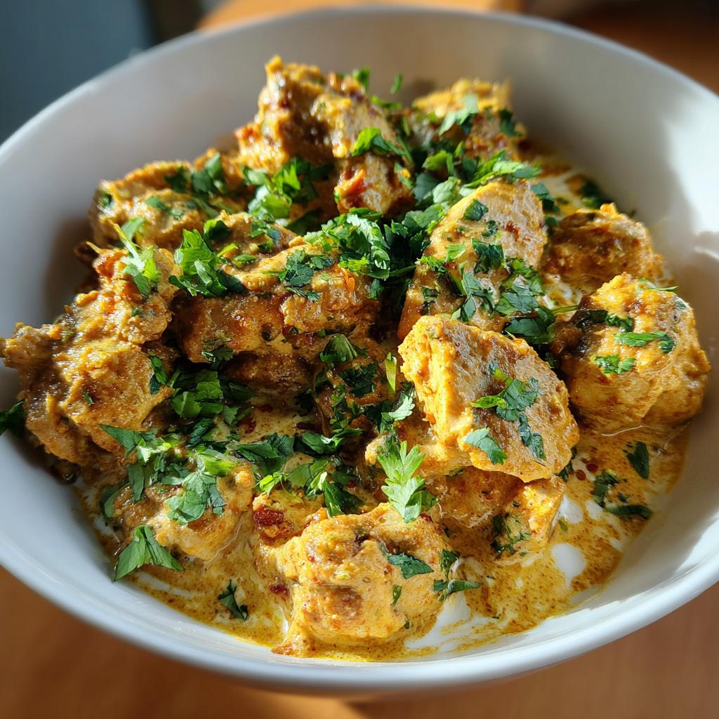 chicken korma - detail 1
