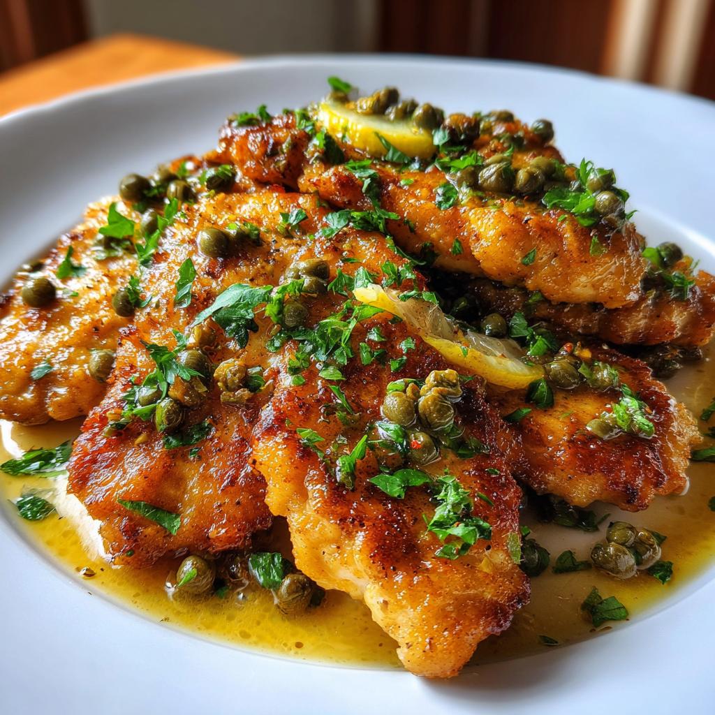 chicken piccata - detail 1