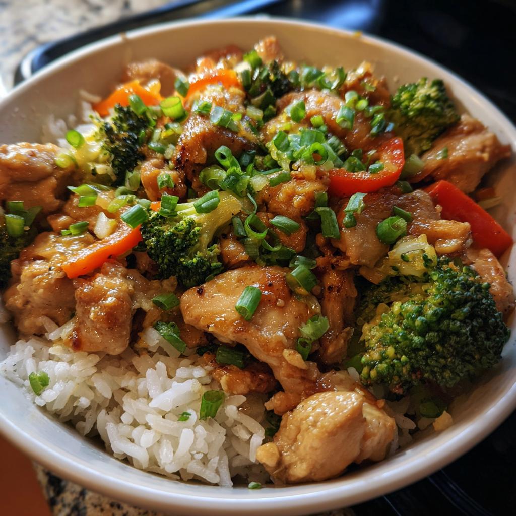 chicken rice bowl