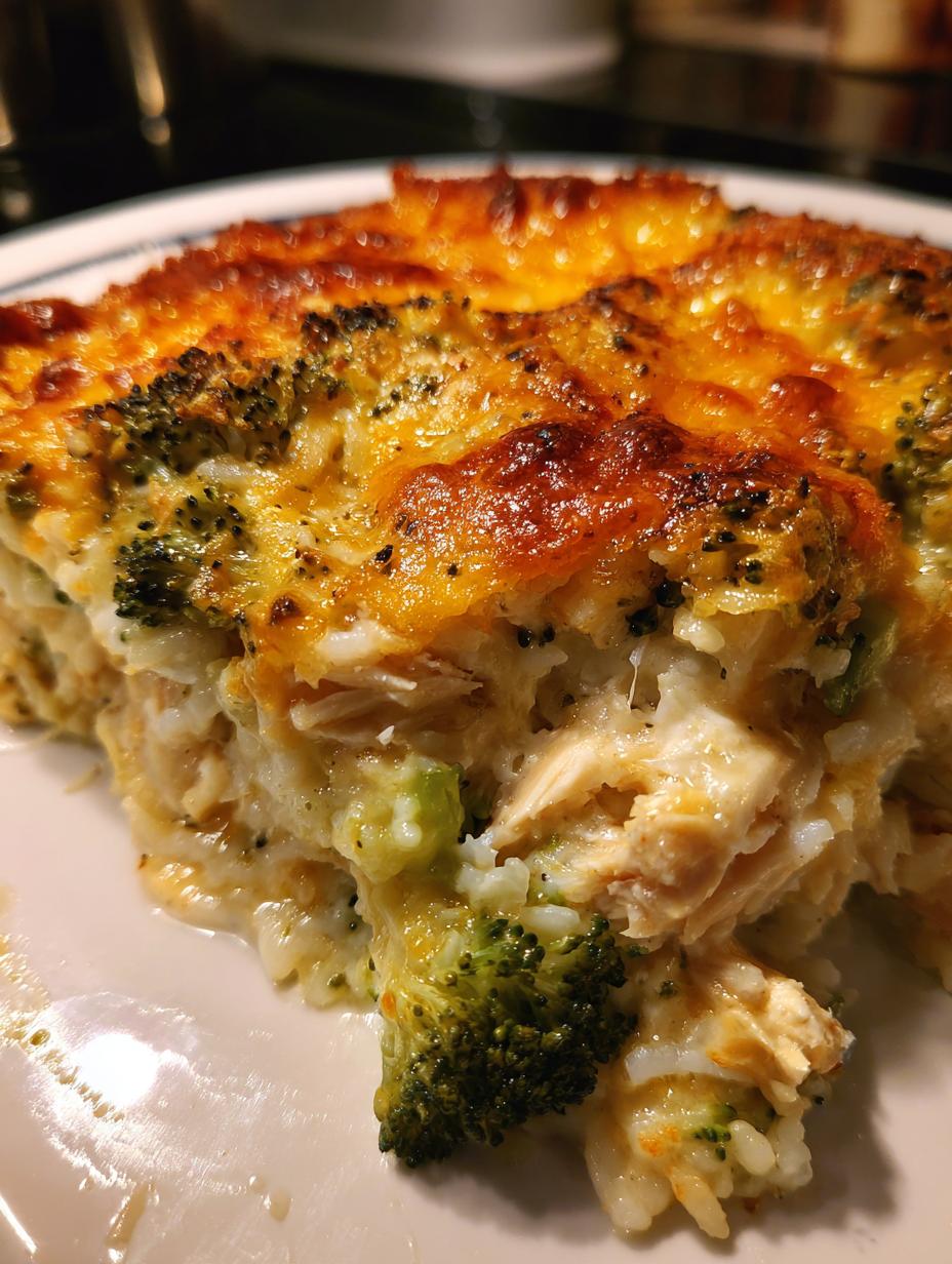 chicken rice broccoli casserole velveeta - detail 1