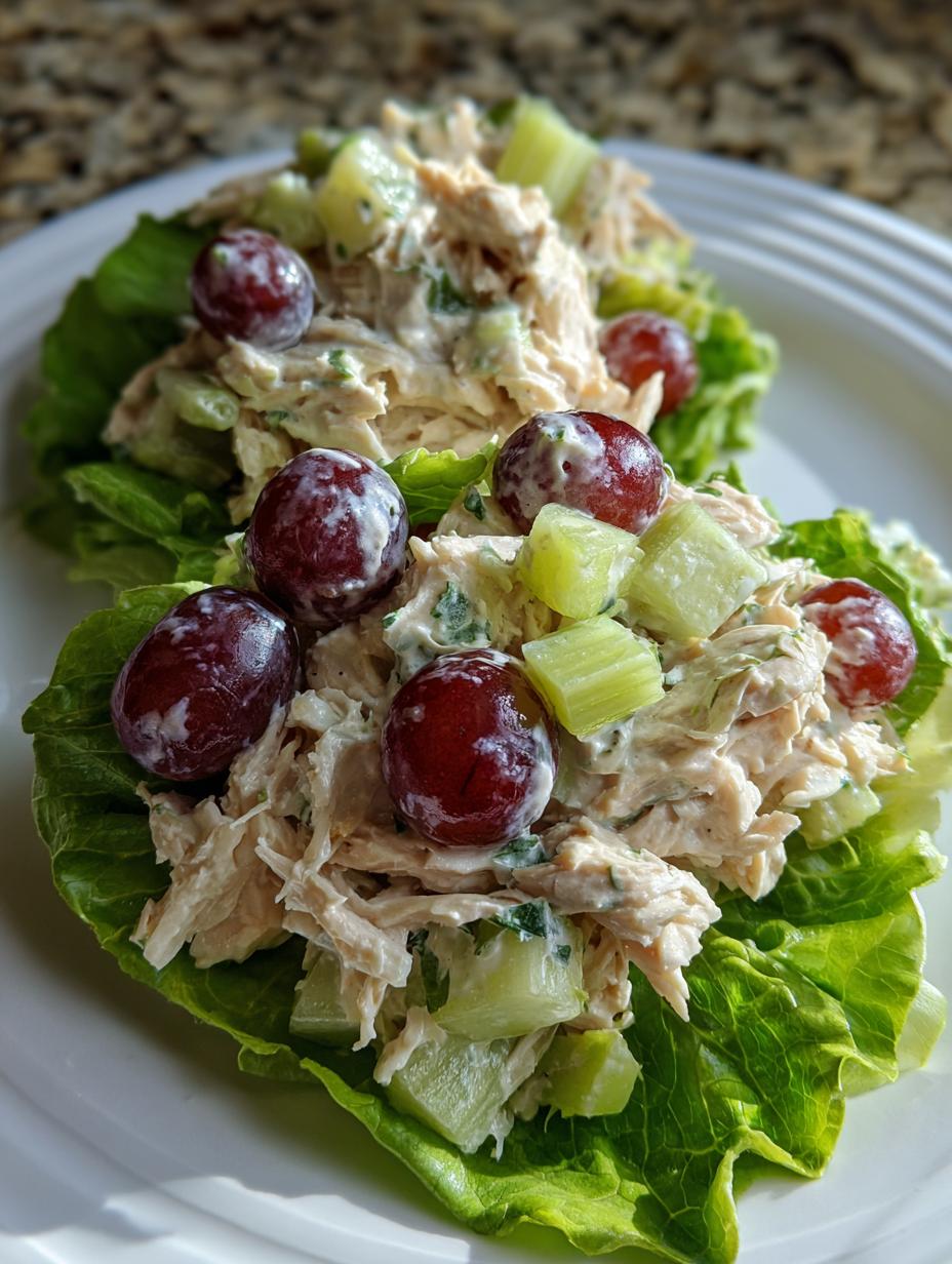 chicken salad - detail 1