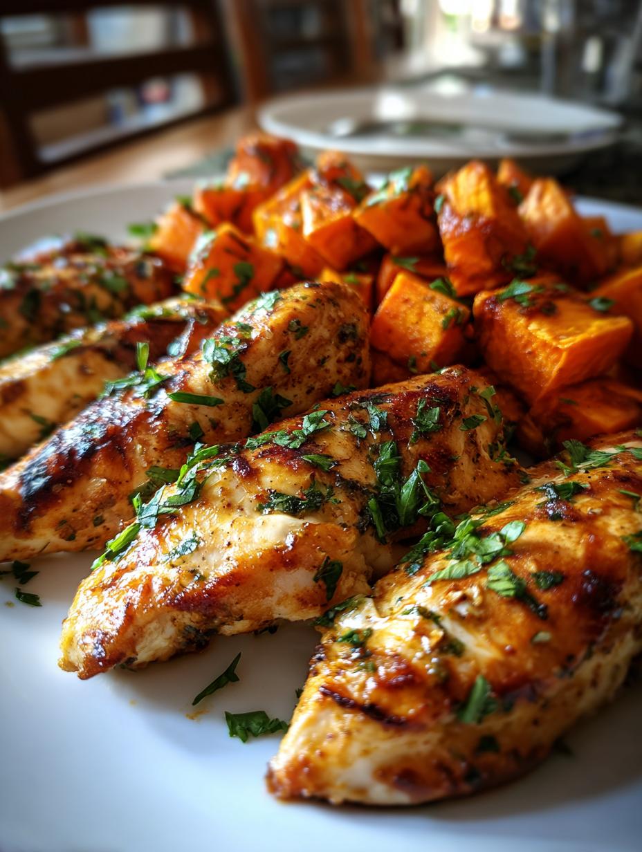 chicken sweet potato recipes