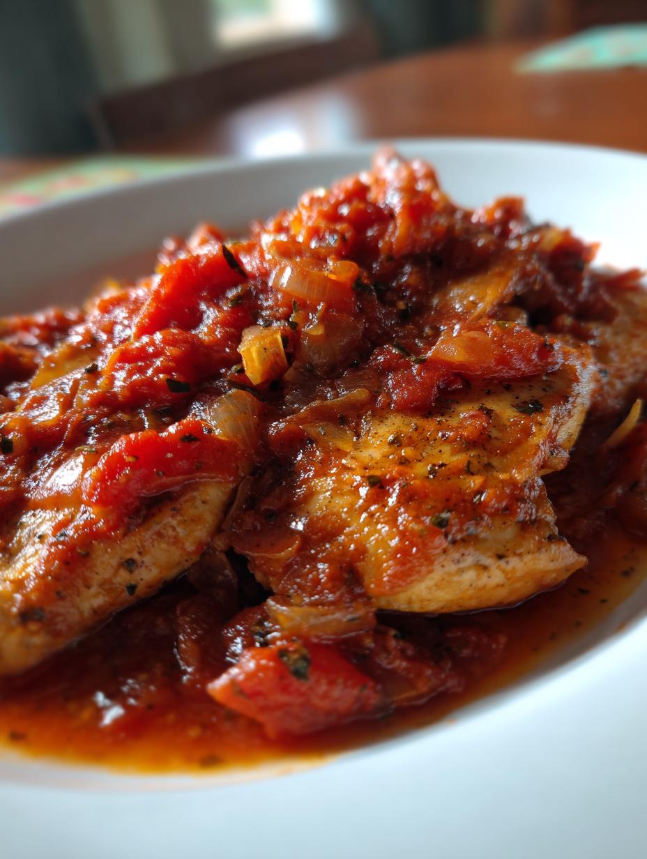 chicken tomato sauce