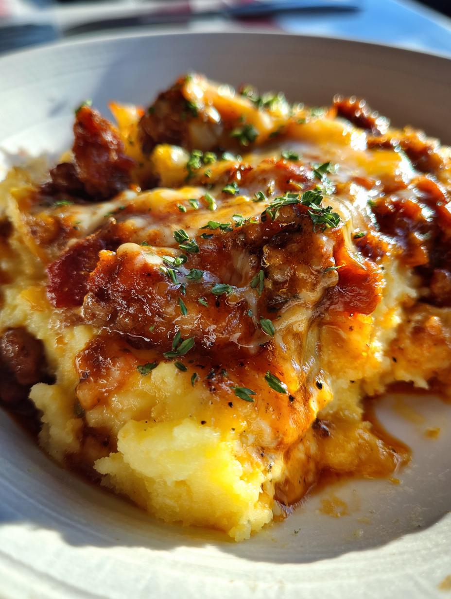 chili cheese polenta