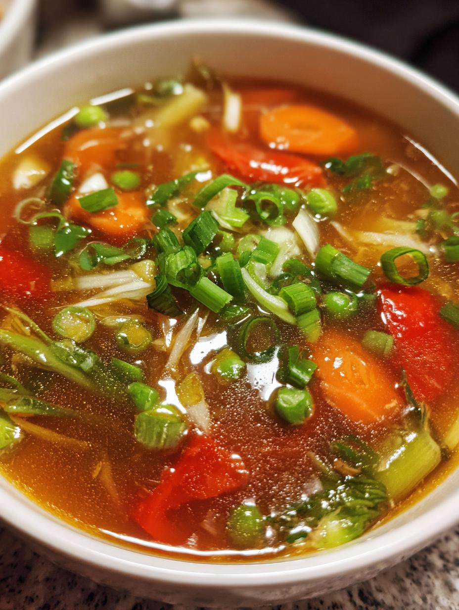 chinese mixed vegetable soup