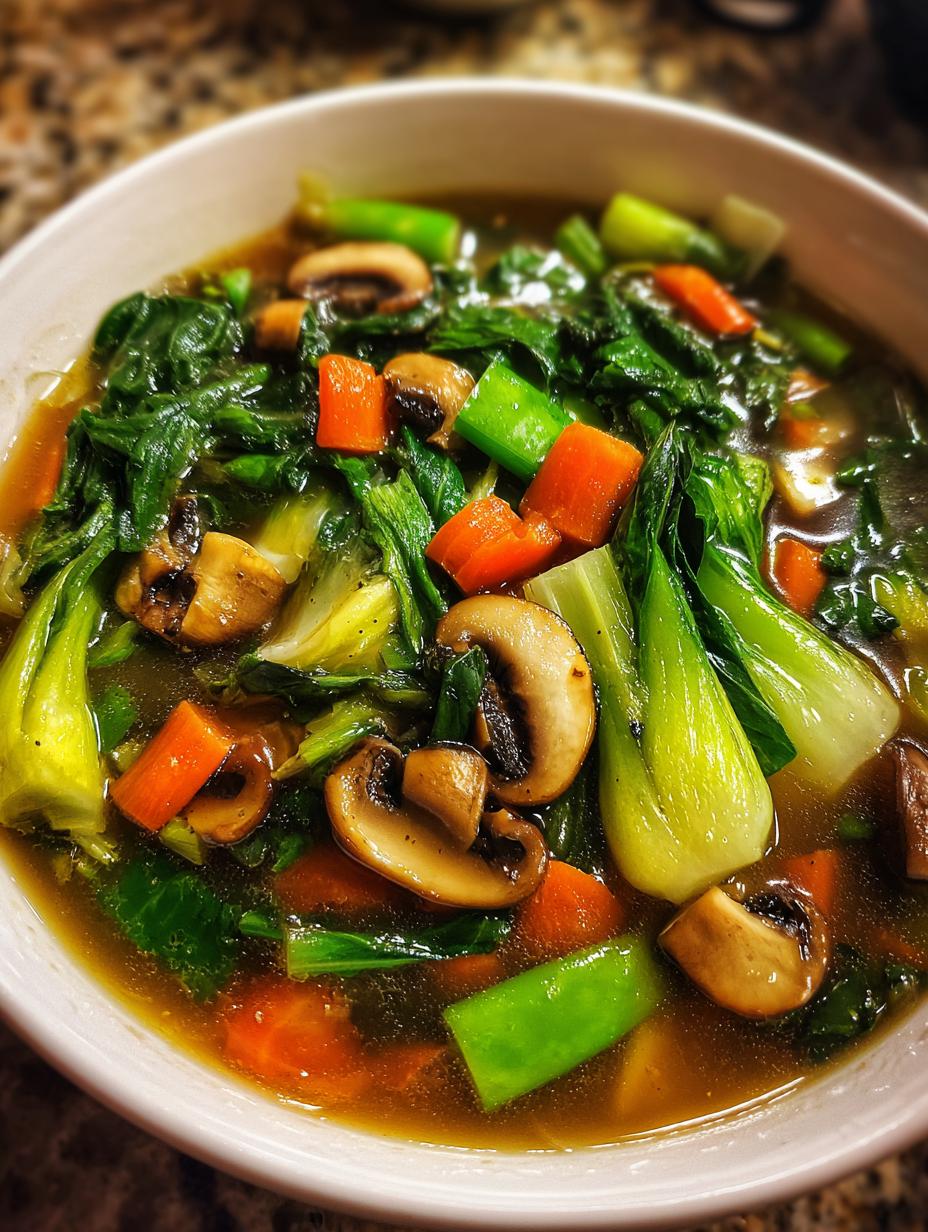 chinese vegetable soup