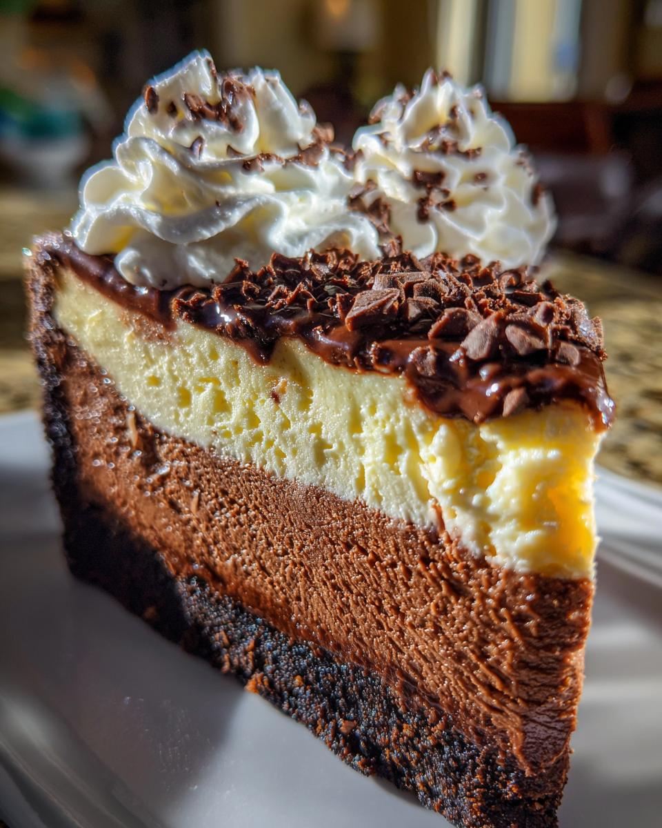 chocolate cheesecake pie