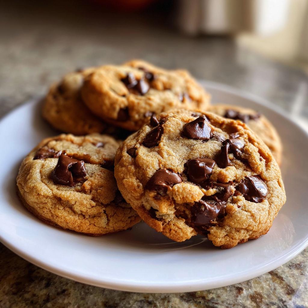 chocolate chip peanut butter cookies