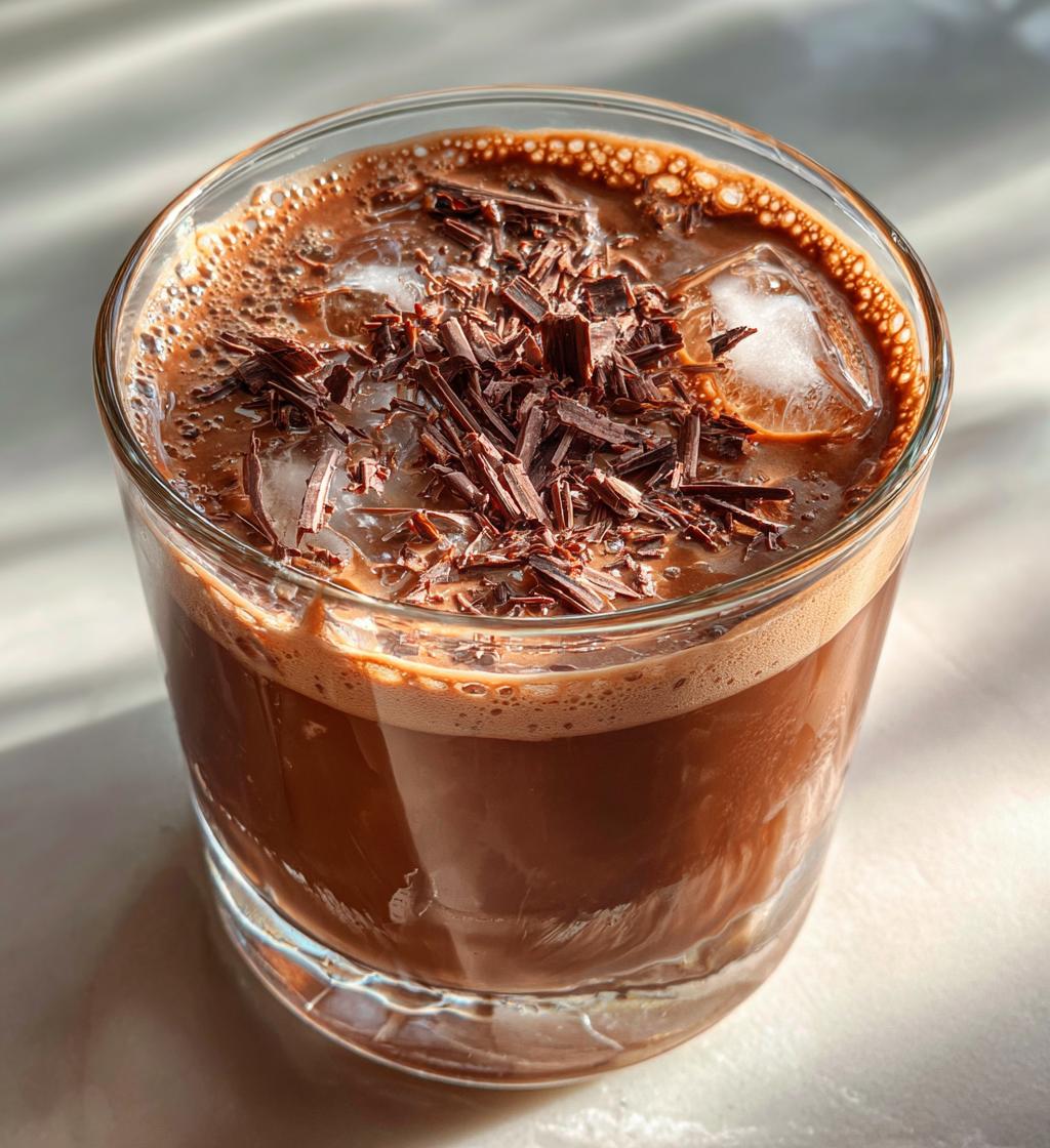 chocolate cocktail