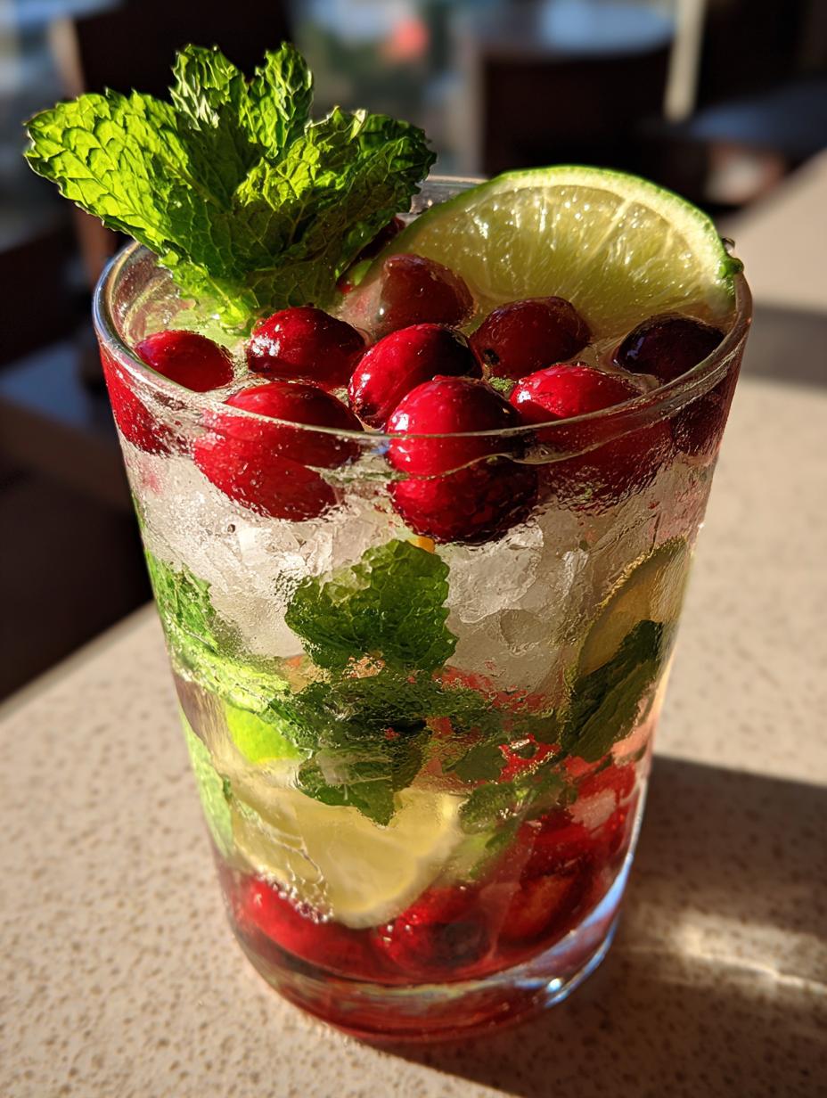 christmas mojito