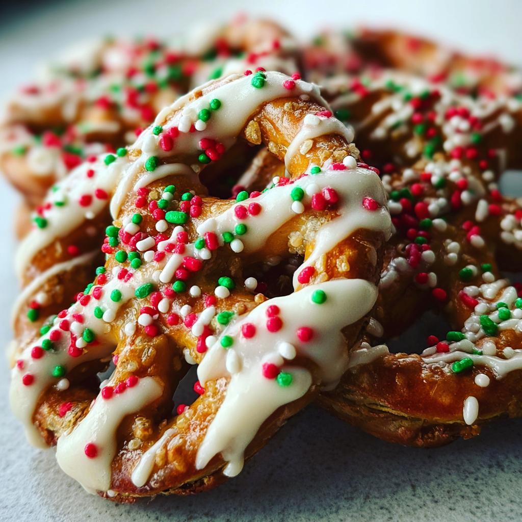 christmas pretzels
