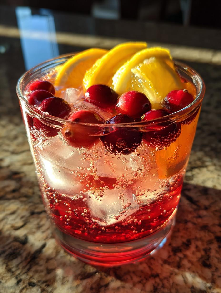 christmas punch mocktail recipe - detail 1