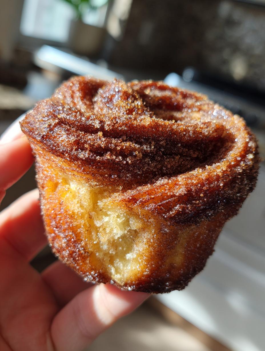 cinnamon sugar cruffins