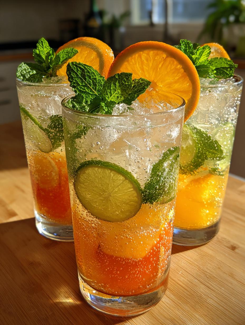 citrus burst cooler - detail 1