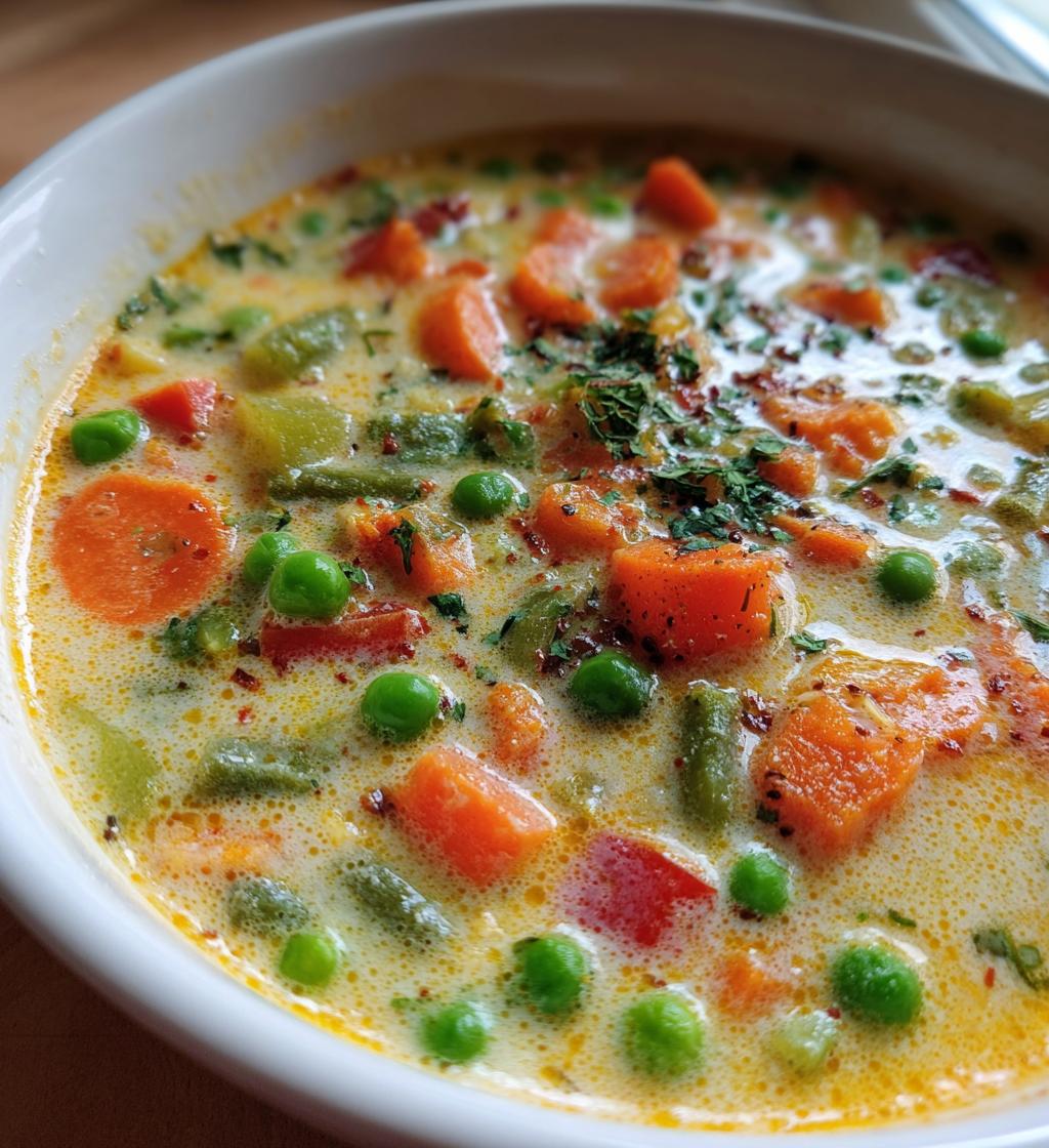 coconut milk soup
