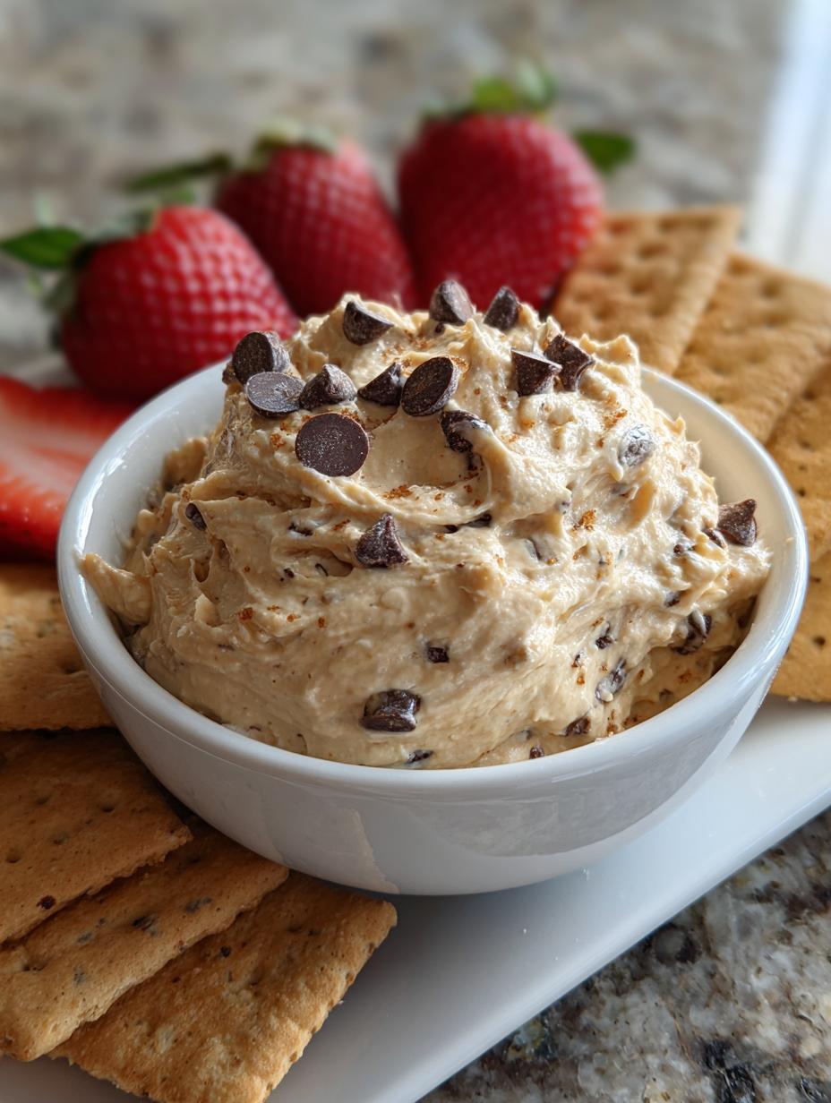 cookie dough dip - detail 1