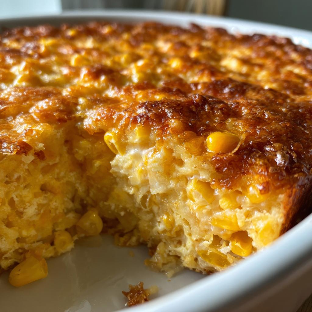 corn casserole - detail 1