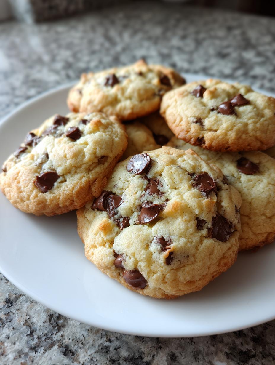 cottage cheese chocolate chip cookies - detail 1