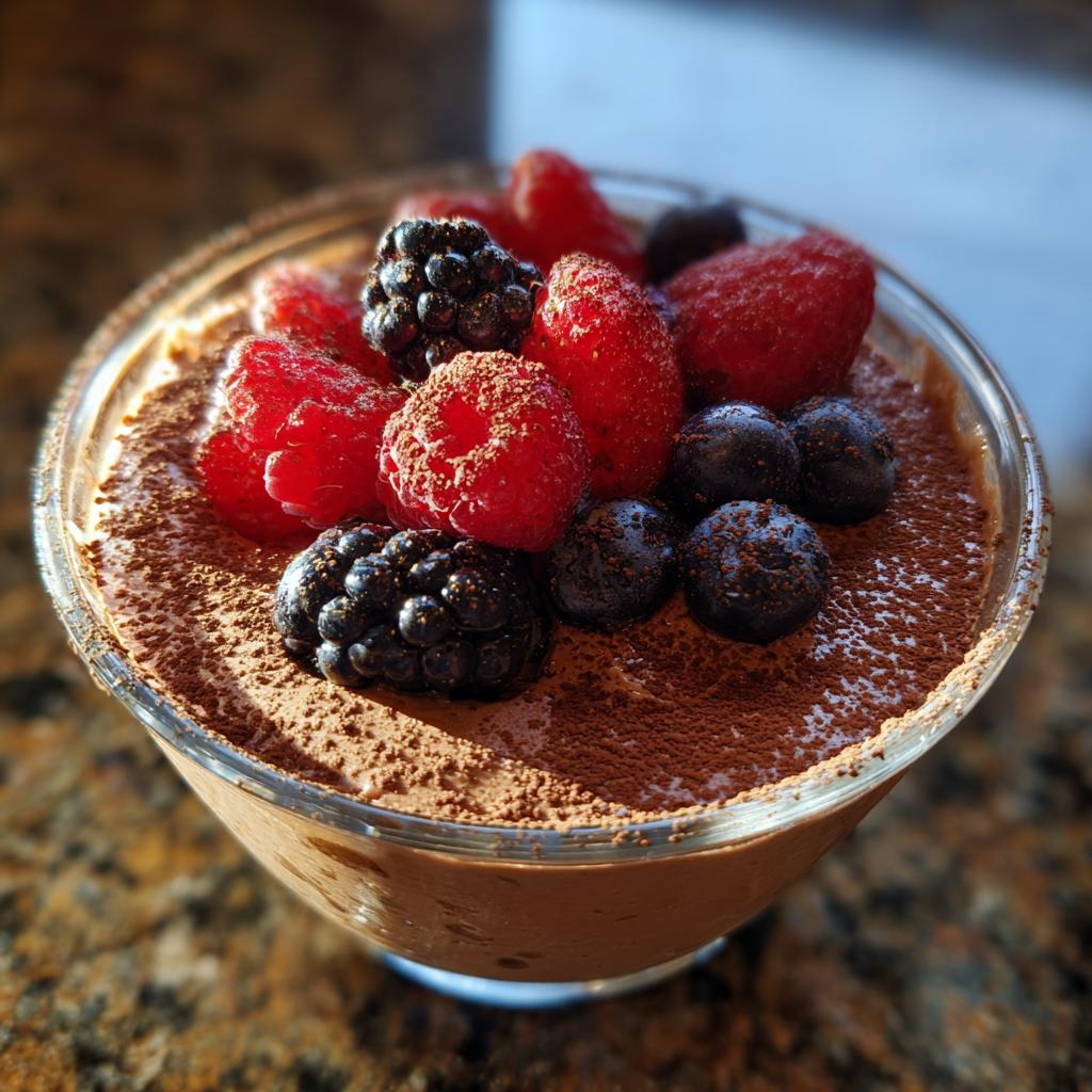 cottage cheese chocolate mousse