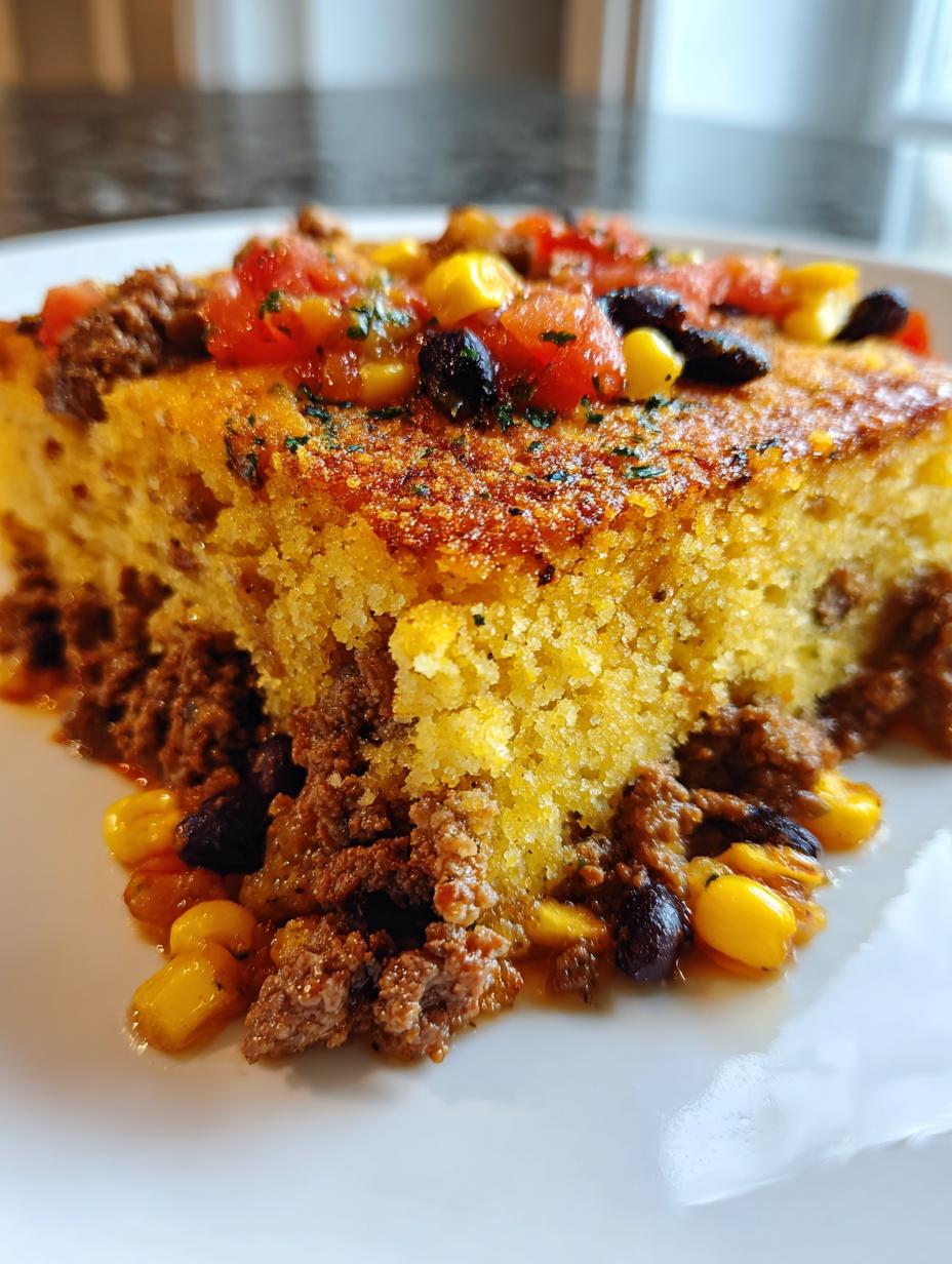 cowboy cornbread casserole - detail 1