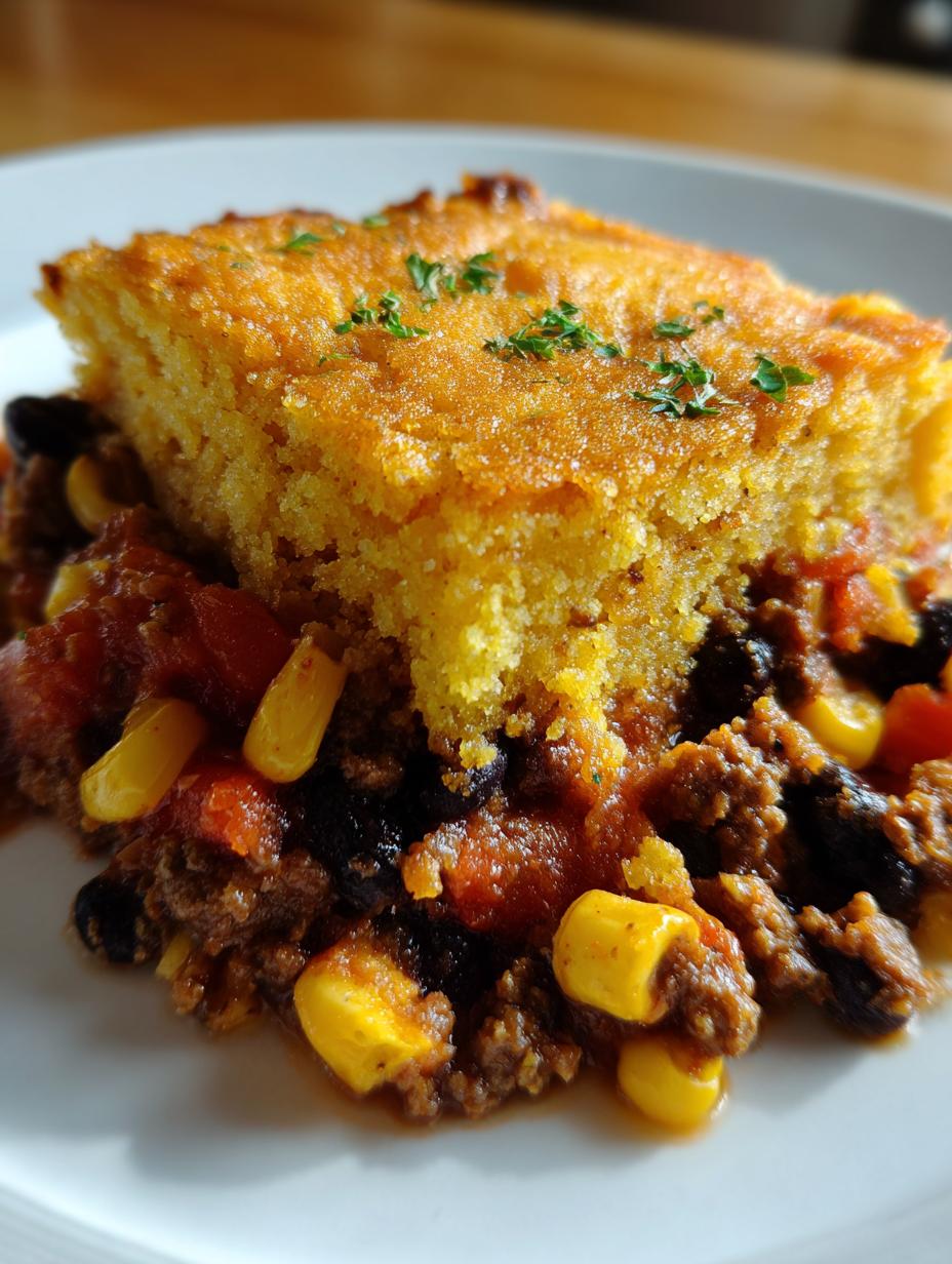 cowboy cornbread casserole
