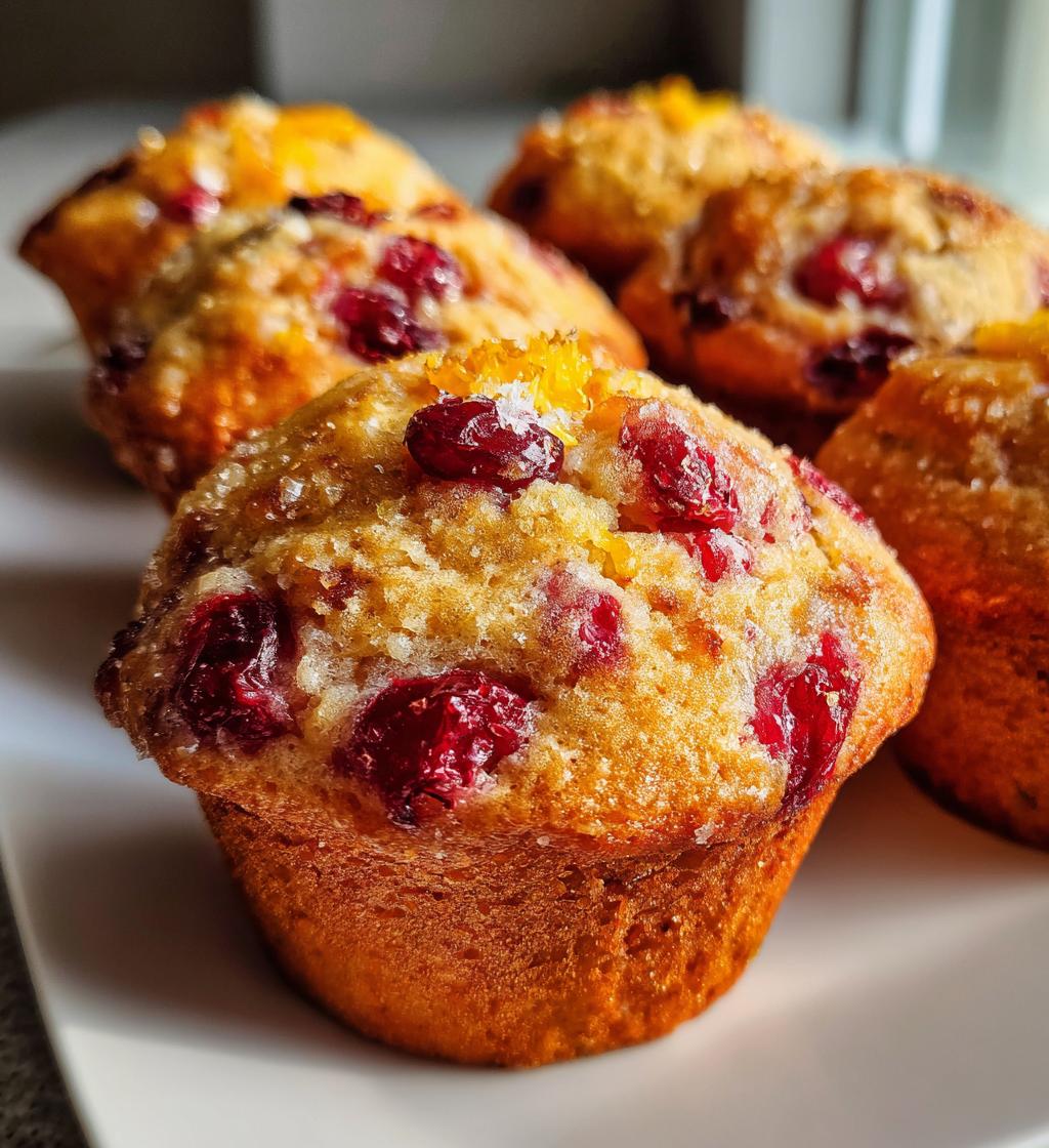 cranberry orange muffins