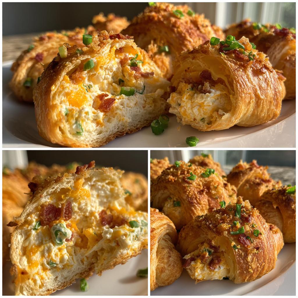 crescent roll appetizers - detail 1