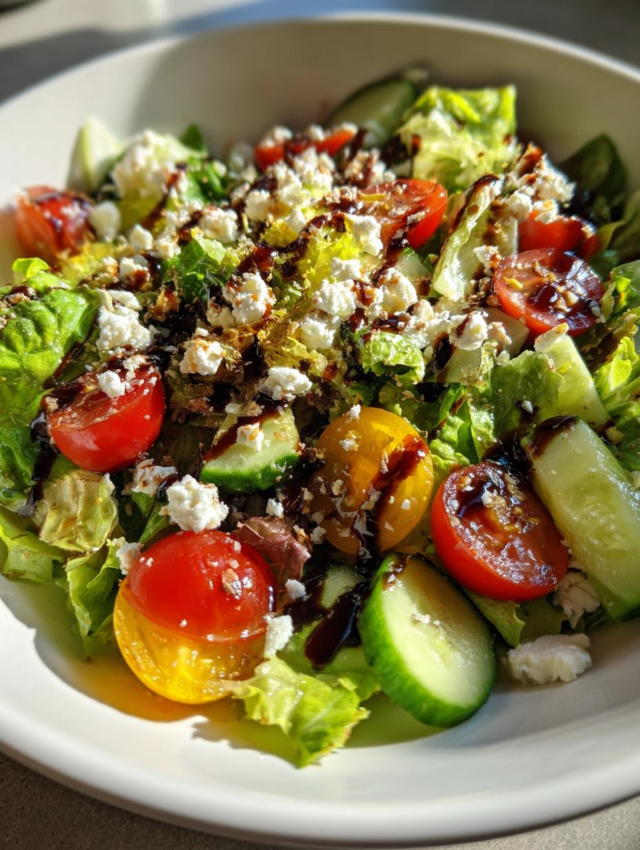 crisp salad - detail 1