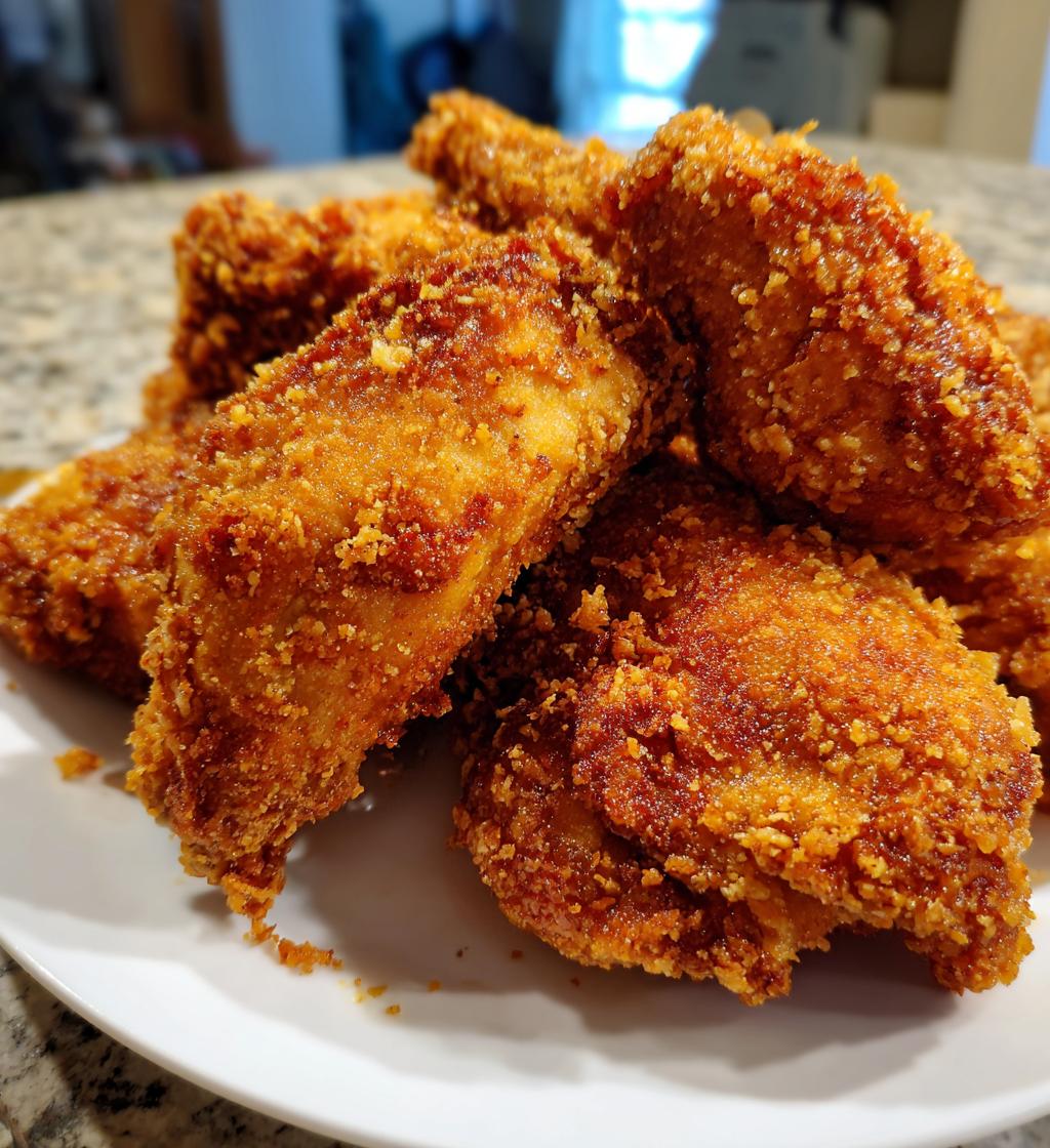 crispy chicken - detail 1
