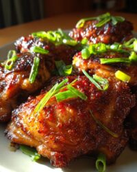 crock pot honey garlic chicken thighs crockpot