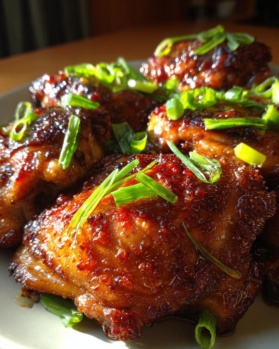 crock pot honey garlic chicken thighs crockpot