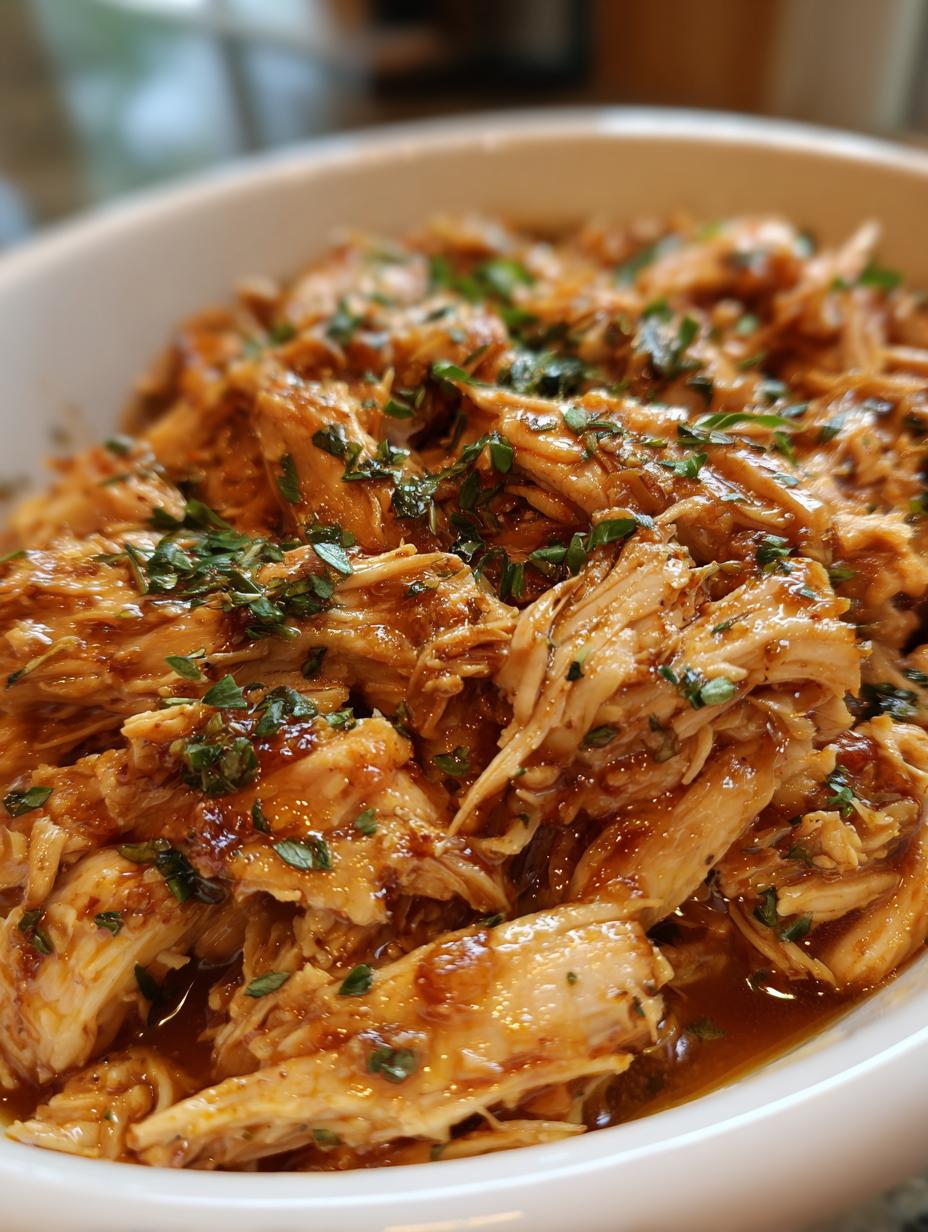 crockpot honey chicken - detail 1