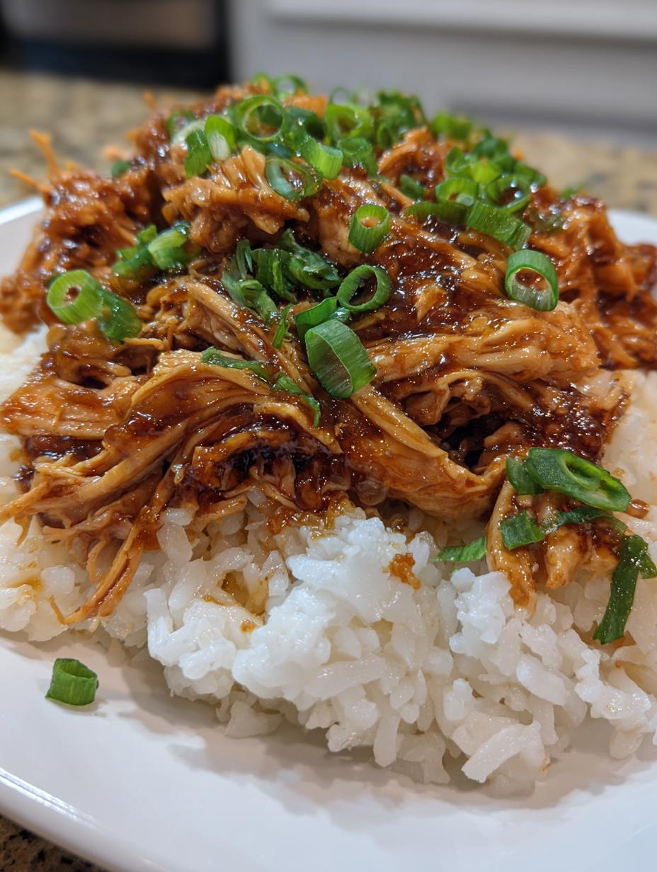 crockpot honey garlic chicken recipe - detail 1