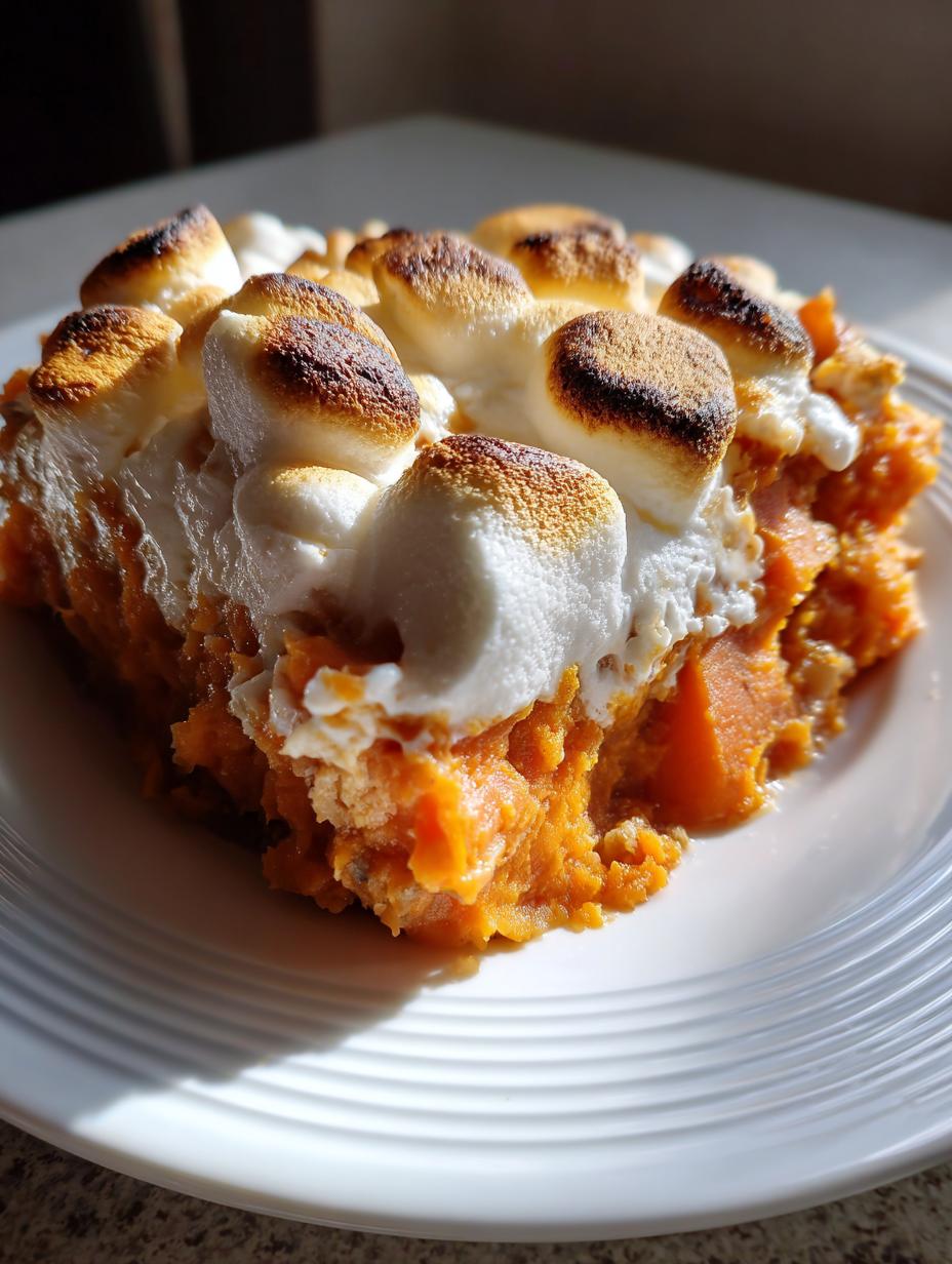 crockpot sweet potato casserole