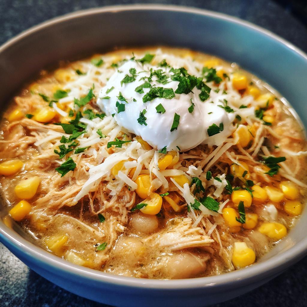 crockpot white chicken chili
