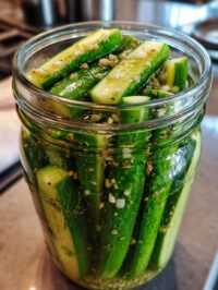 crunchy dill pickles