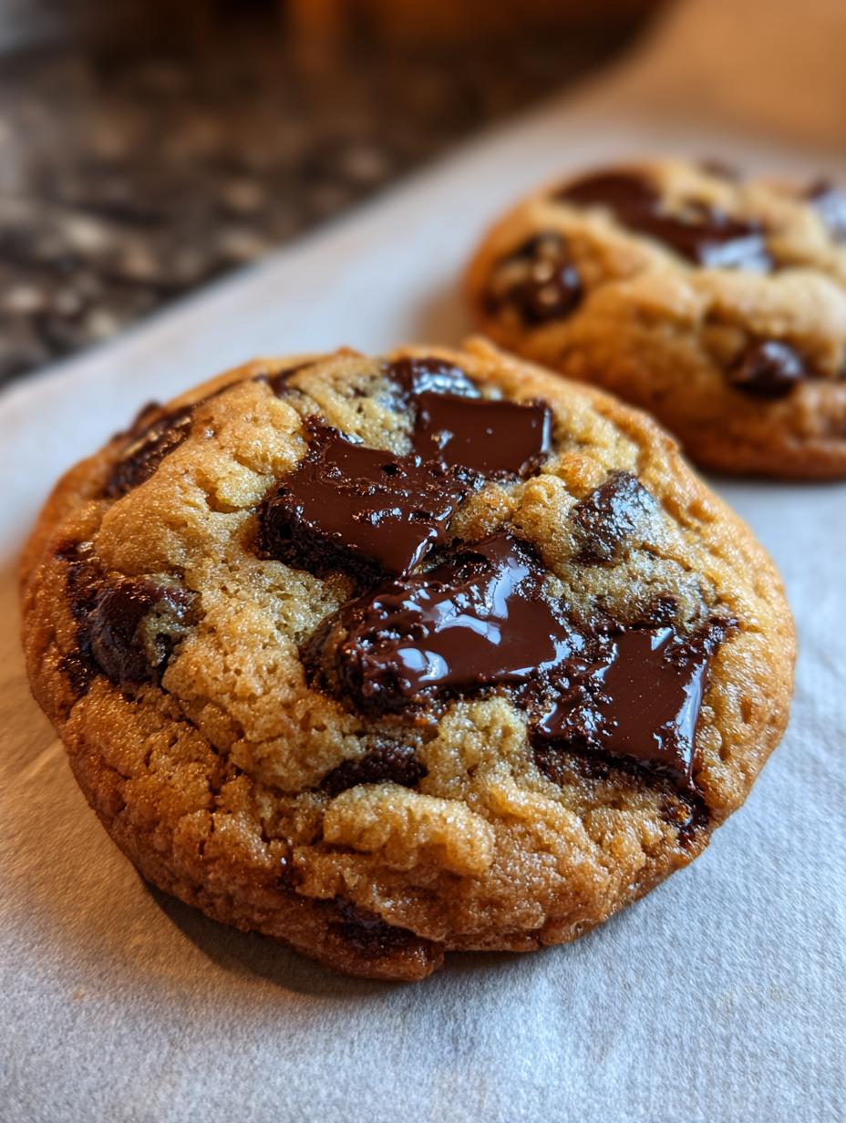 dark chocolate decadence cookies - detail 1
