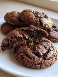 dark chocolate decadence cookies